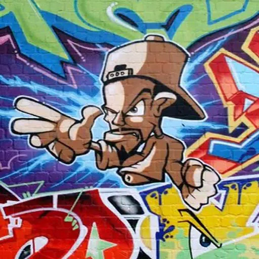 Detail Graffiti Character Game Nomer 25