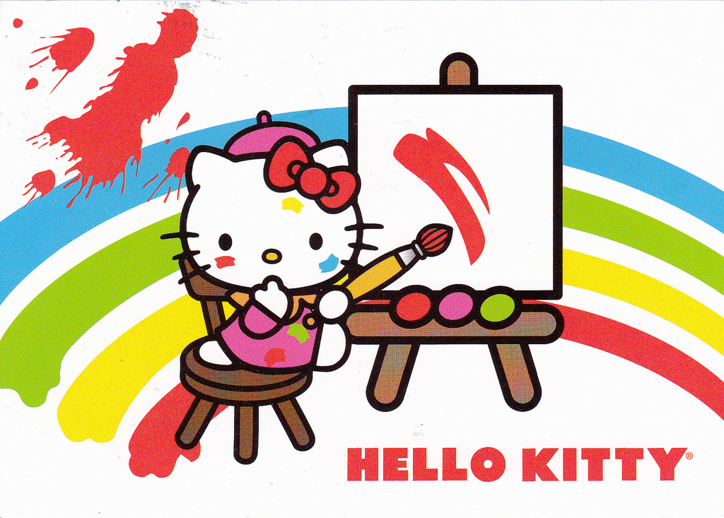 Detail Graffiti Character Hello Kitty Nomer 27