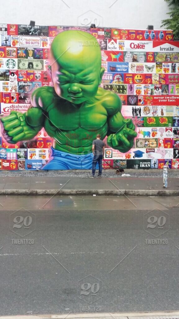 Detail Graffiti Character Hulk Nomer 52
