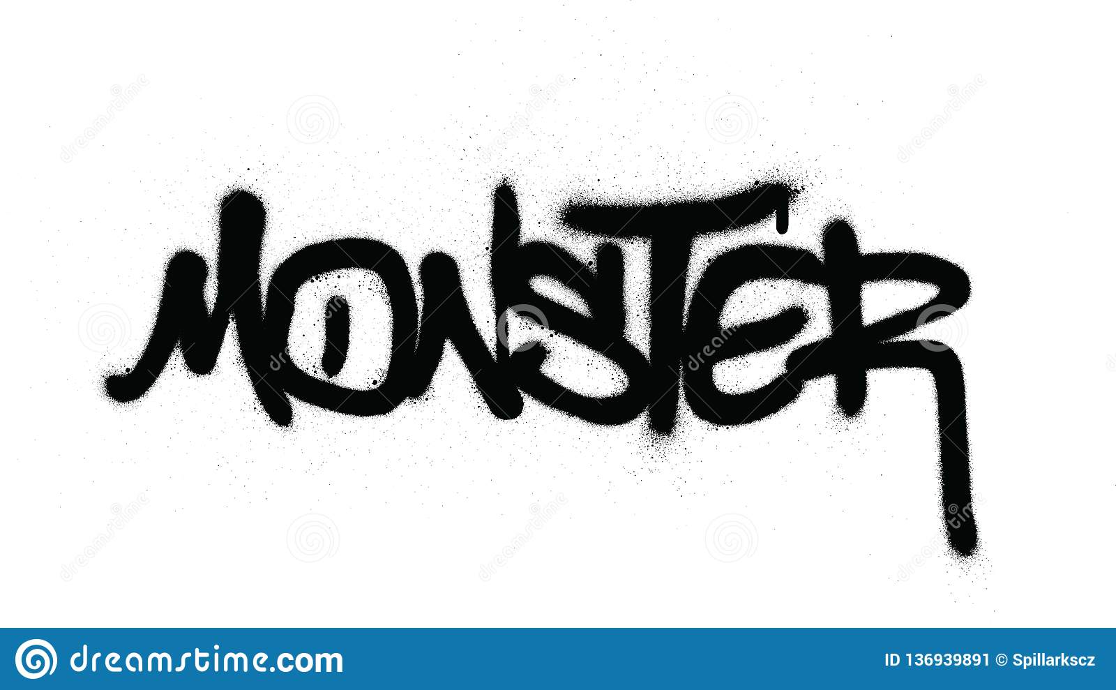 Detail Graffiti Character Monster Sketch Full Colour Nomer 27