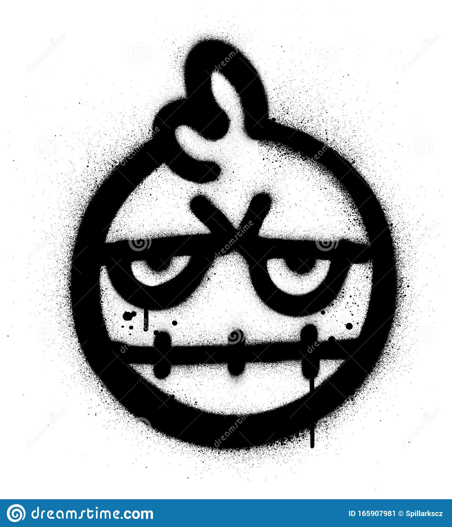 Detail Graffiti Character Monster Sketch Simple Nomer 13