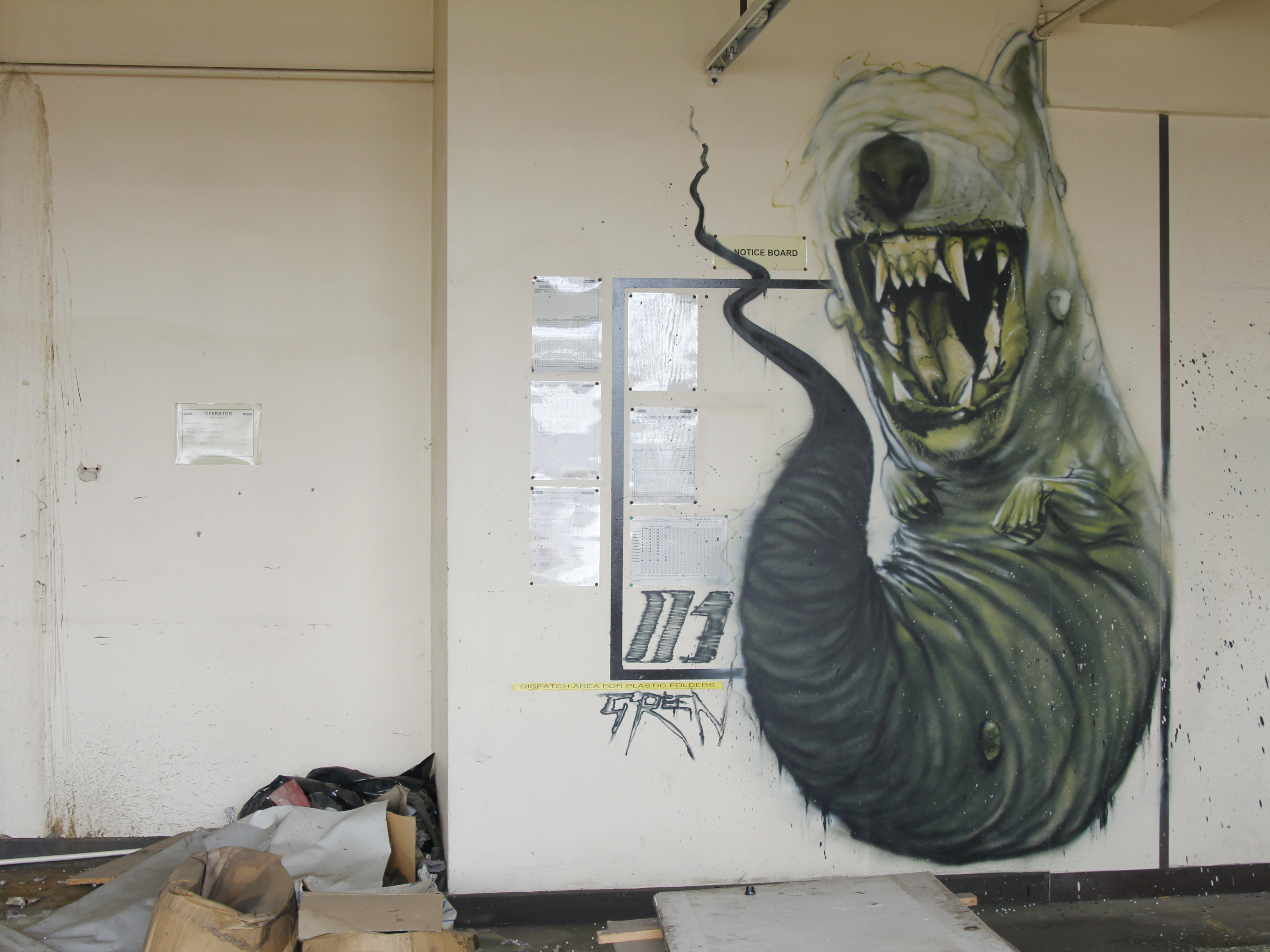 Detail Graffiti Character Monster Sketch Wallpaper Nomer 39