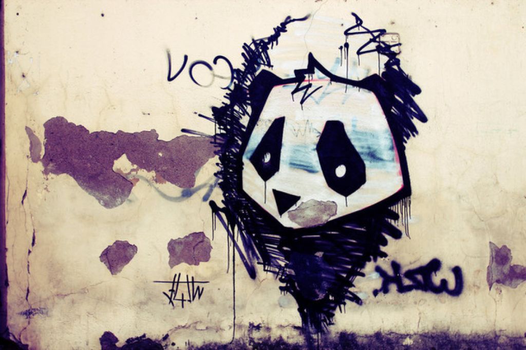 Detail Graffiti Character Panda Nomer 27