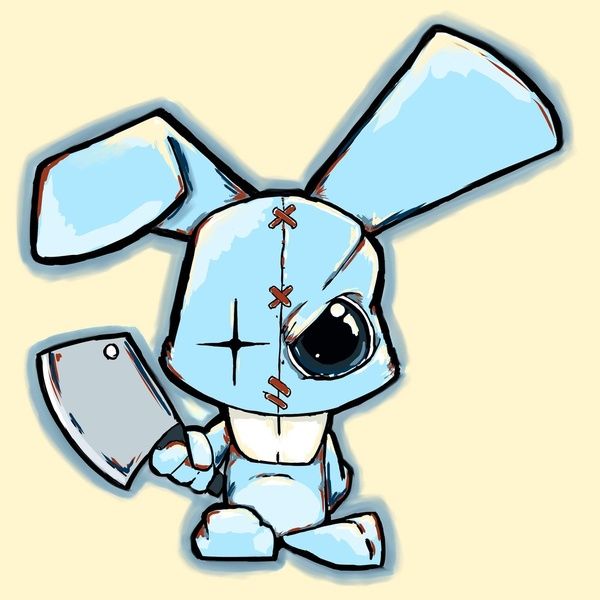 Detail Graffiti Character Rabbit Nomer 9