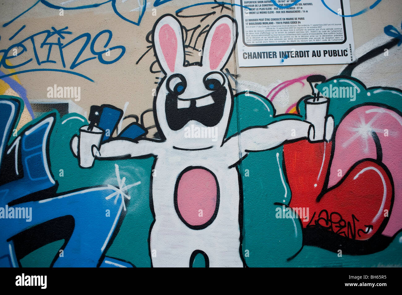 Detail Graffiti Character Rabbit Nomer 14