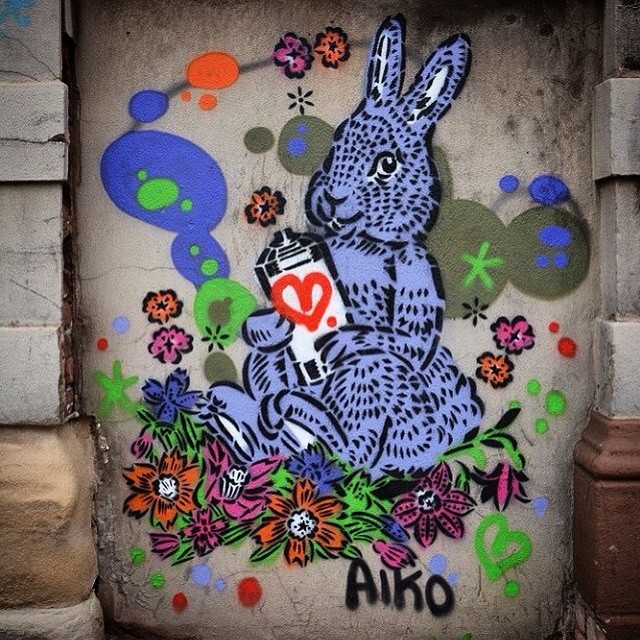Detail Graffiti Character Rabbit Nomer 42
