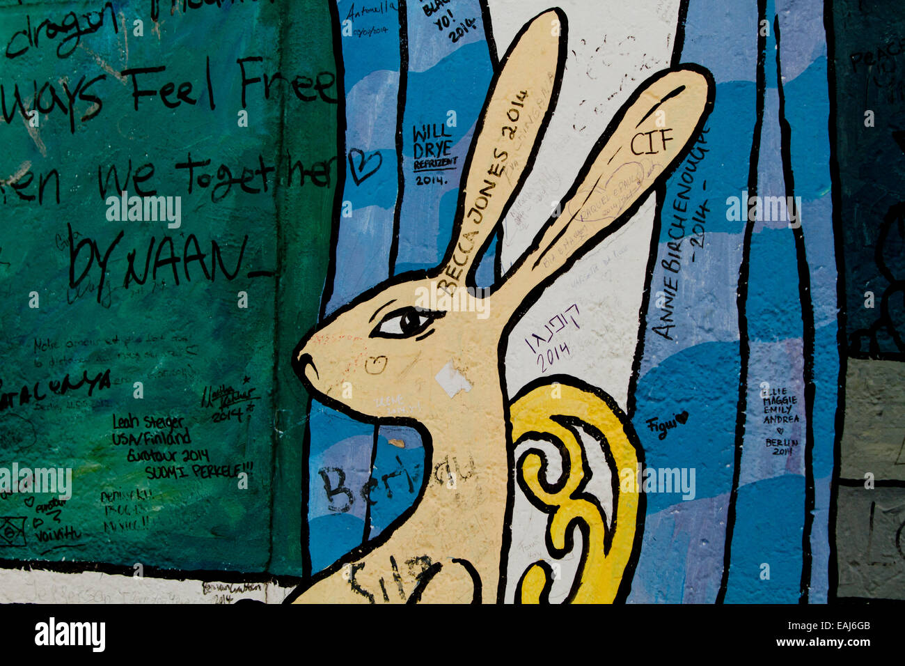 Detail Graffiti Character Rabbit Nomer 52