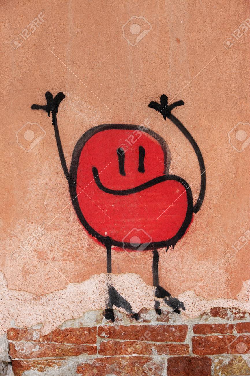 Detail Graffiti Character Red Nomer 9