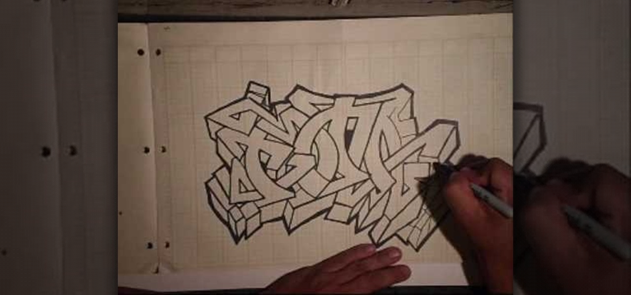 Detail Graffiti Character Simple 3d Nomer 37