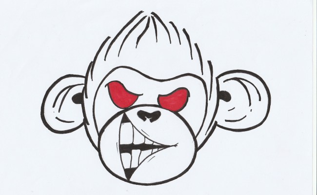 Detail Graffiti Character Sketch Gangster Nomer 14