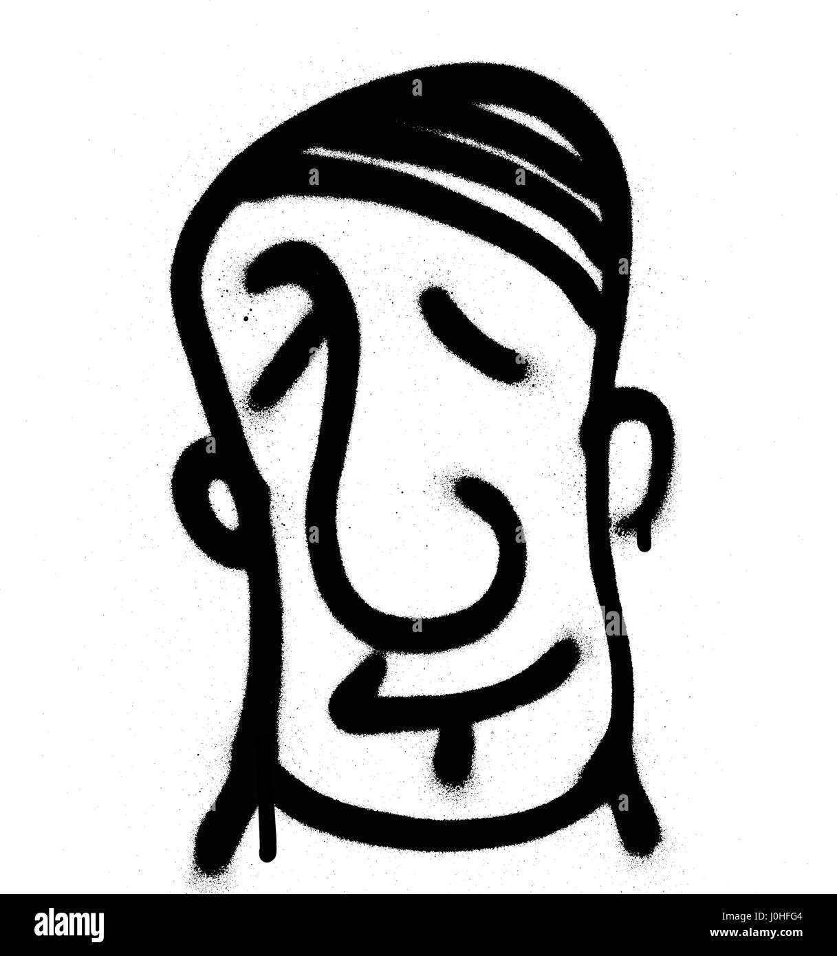Detail Graffiti Character Sketch Gangster Nomer 19
