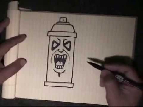 Detail Graffiti Character Sketch Gangster Nomer 35