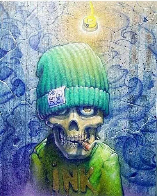 Detail Graffiti Character Spongebob Nomer 48