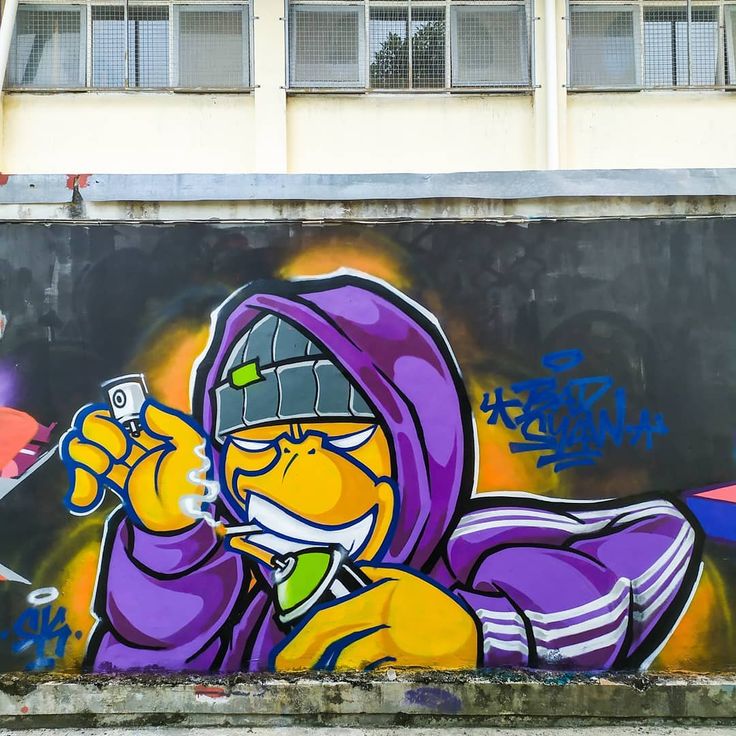 Detail Graffiti Character Terimakasih Nomer 11