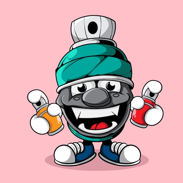 Detail Graffiti Character Vector Nomer 37