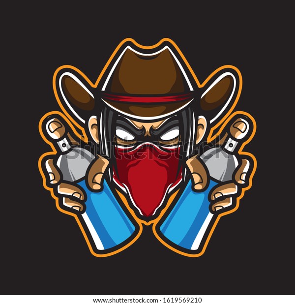 Detail Graffiti Character Vector Nomer 41