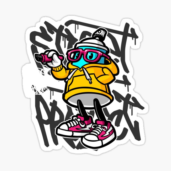 Detail Graffiti Characters Gangster Berwarna Nomer 41