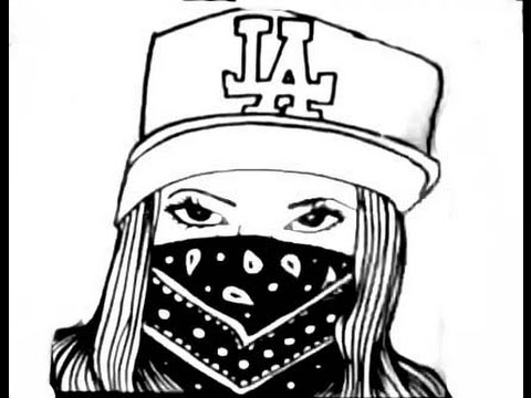 Detail Graffiti Characters Gangster Girls Nomer 8
