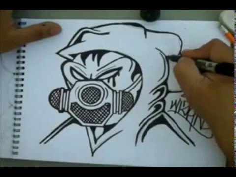 Detail Graffiti Characters Gas Mask Nomer 25