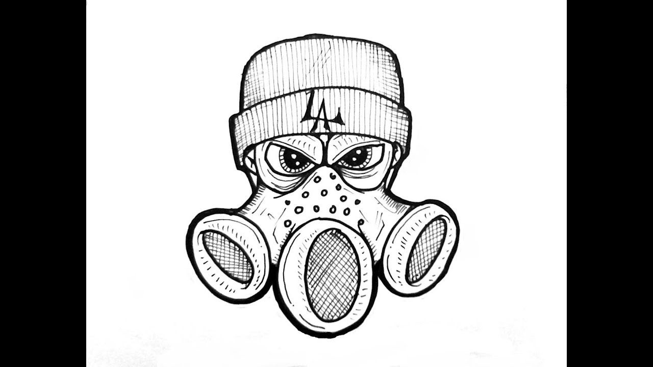 Detail Graffiti Characters Gas Mask Nomer 5