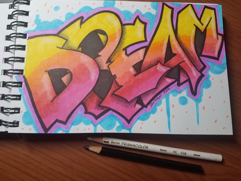 Detail Graffiti Characters How To Draw Nomer 23
