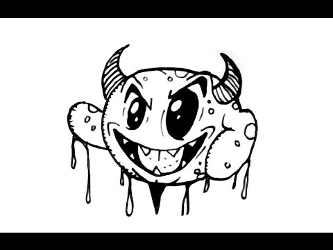 Detail Graffiti Characters How To Draw Nomer 4