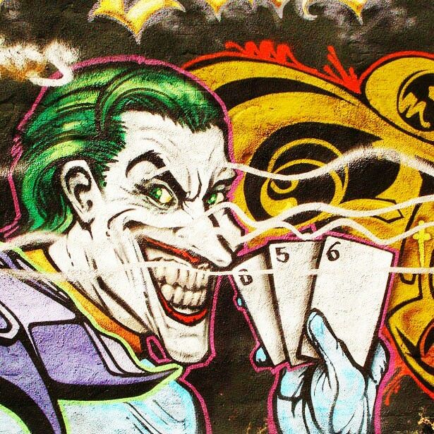 Detail Graffiti Characters Joker Nomer 4