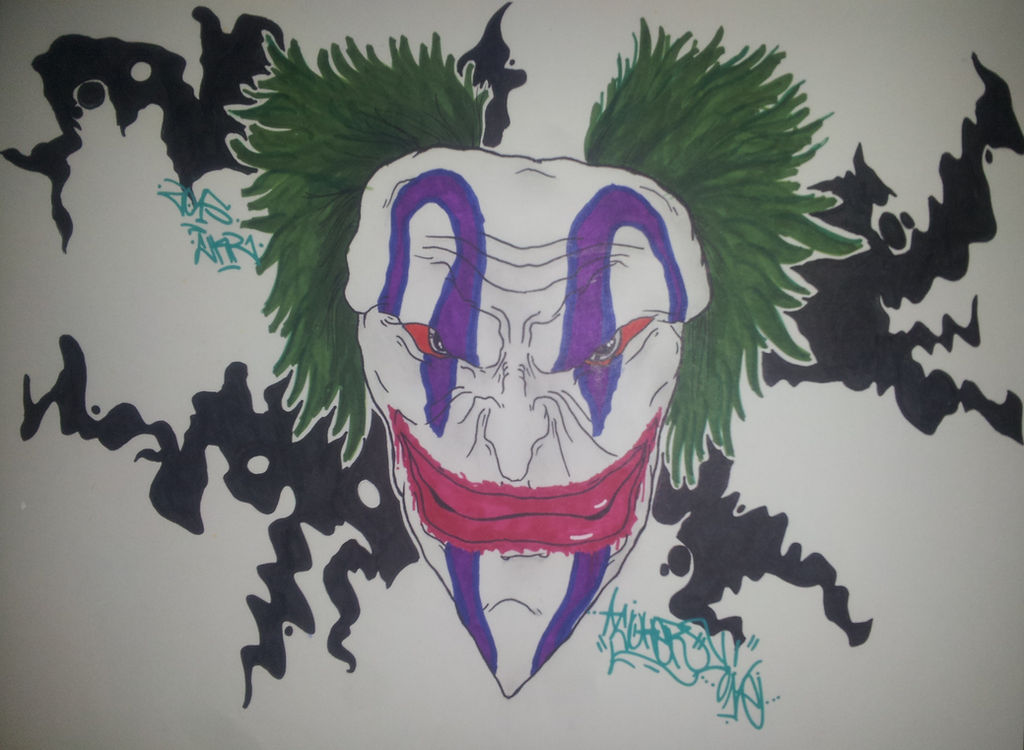 Detail Graffiti Characters Joker Nomer 28