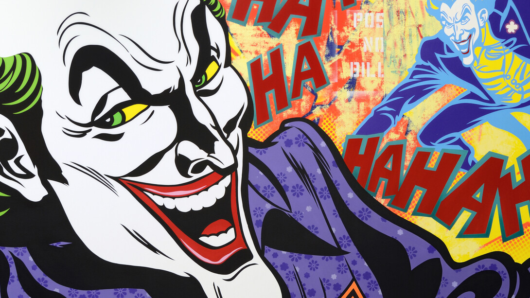 Detail Graffiti Characters Joker Nomer 36
