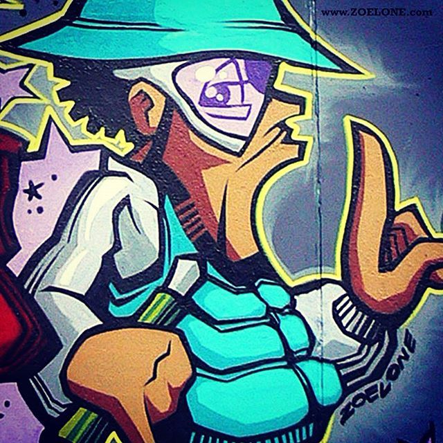 Detail Graffiti Characters Old School Nomer 7