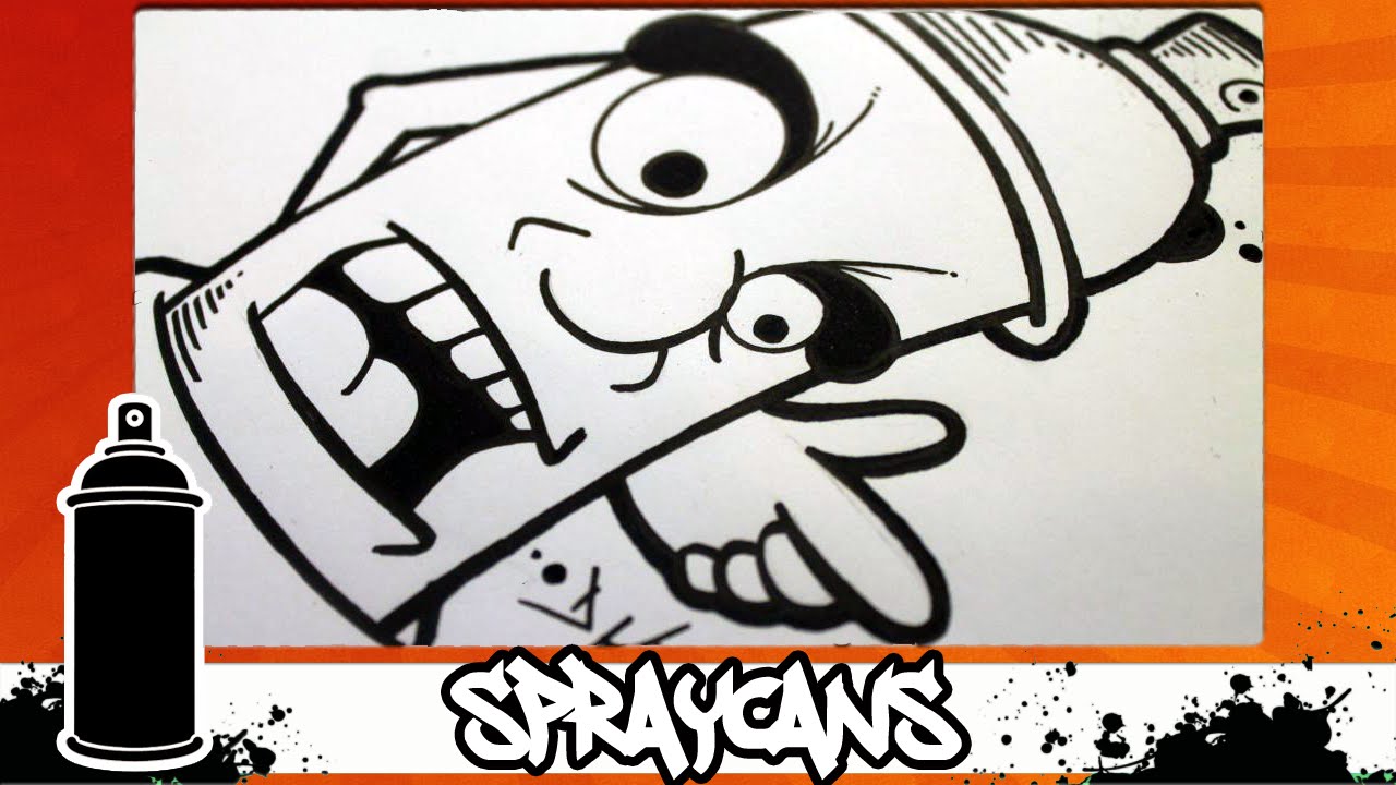Detail Graffiti Characters One Piece Spray Can Nomer 22