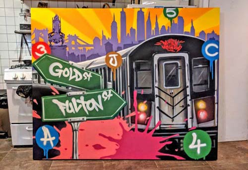 Detail Graffiti Characters One Piece Spray Can Nomer 27