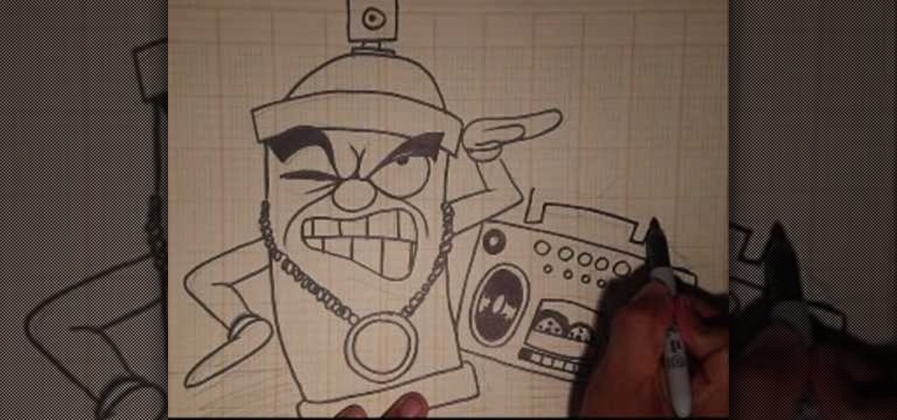 Detail Graffiti Characters One Piece Spray Can Nomer 7