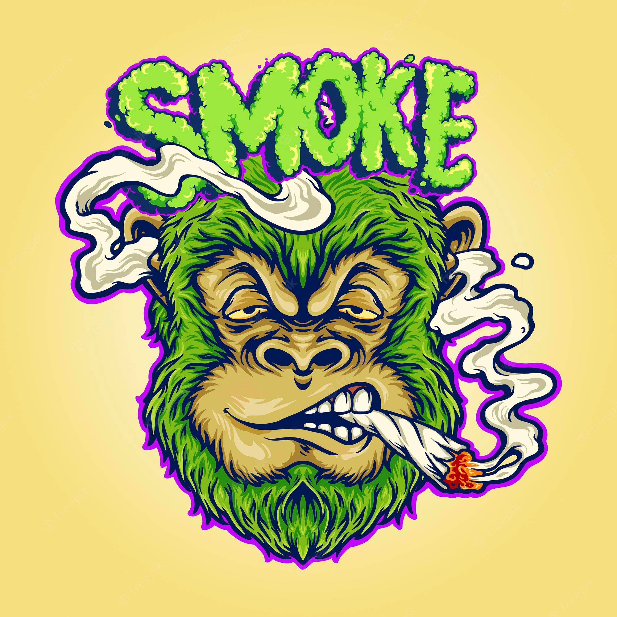 Download Graffiti Characters Smoking Weed Nomer 29