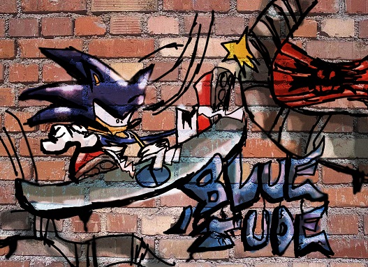 Detail Graffiti Characters Sonic Nomer 37