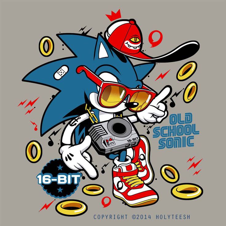 Download Graffiti Characters Sonic Nomer 5