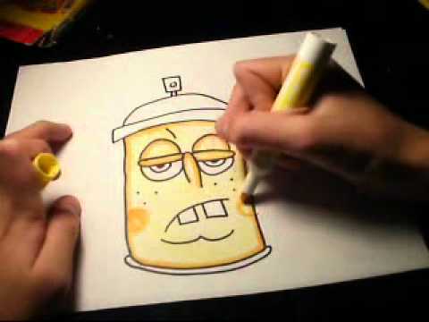 Detail Graffiti Characters Spongebob Nomer 27