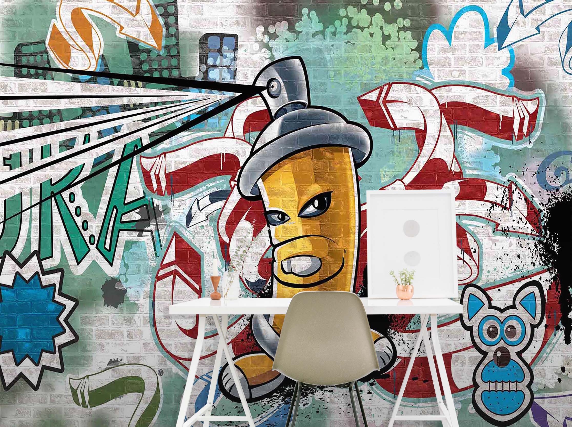 Detail Graffiti Characters Spray Can 3d Nomer 20