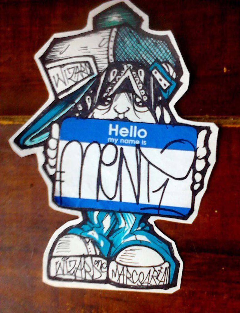 Detail Graffiti Characters Stickers Nomer 18