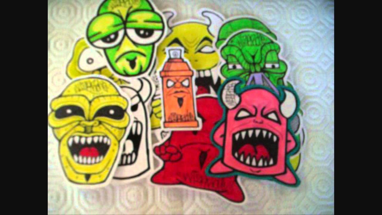 Detail Graffiti Characters Stickers Nomer 34