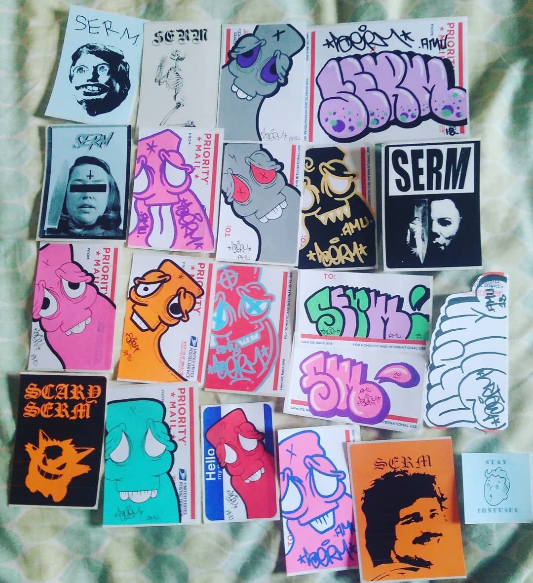 Detail Graffiti Characters Stickers Nomer 8