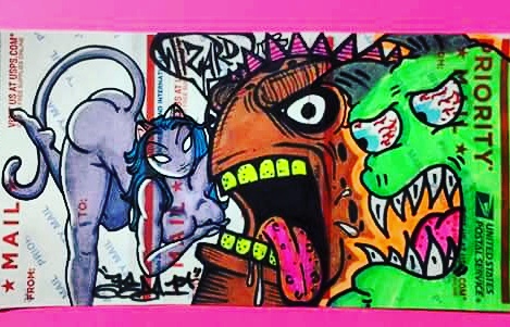 Download Graffiti Characters Stickers By Wizard Nomer 17