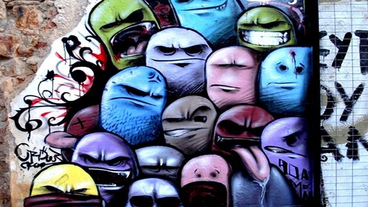 Detail Graffiti Characters Wallpaper Nomer 19