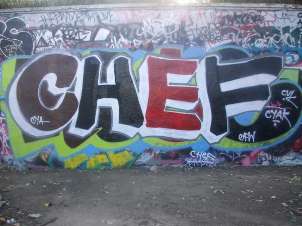 Detail Graffiti Chef Nomer 34