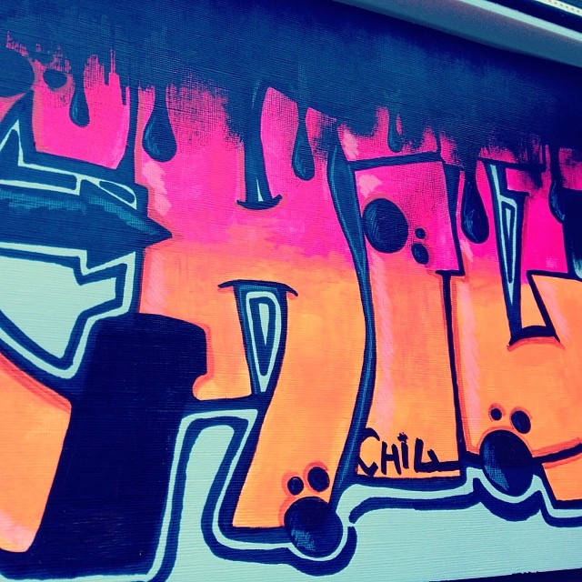 Detail Graffiti Chill Word Nomer 30