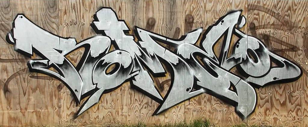 Detail Graffiti Chrome Nomer 34