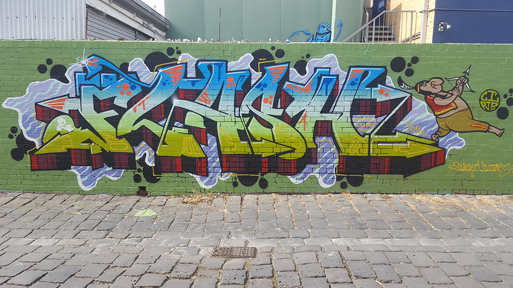 Detail Graffiti Ci Nomer 41