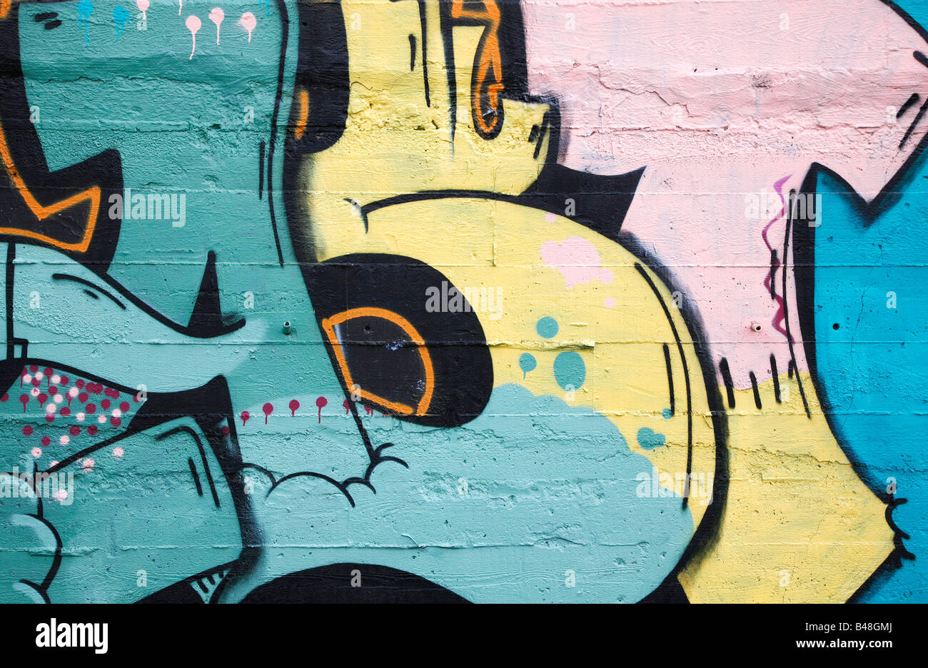 Detail Graffiti City Background Nomer 53