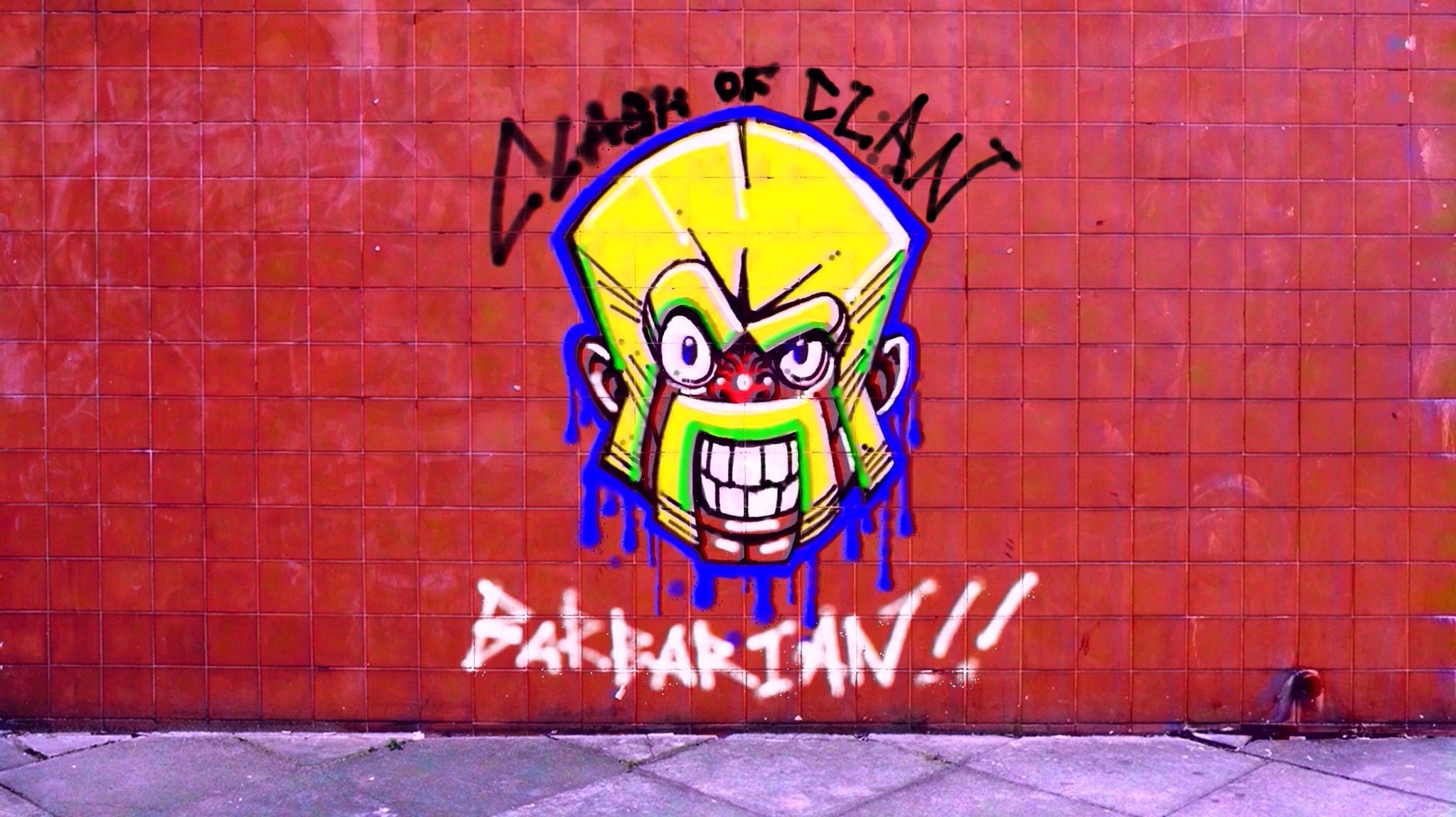 Detail Graffiti Clash Of Clans Nomer 11