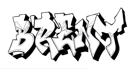 Detail Graffiti Clator Nomer 20